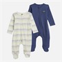 DKNY Jeans Boys Two Pack Sleepsuit Set Multi