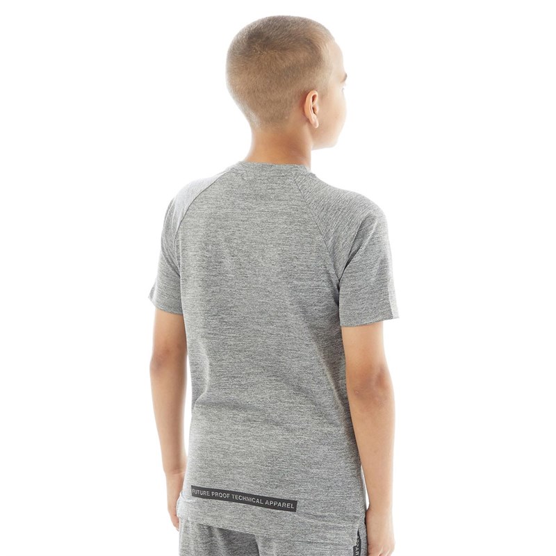 RASCAL Boys Shadow T-Shirt 221 Grey Marl