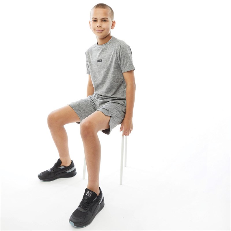 RASCAL Boys Shadow T-Shirt 221 Grey Marl