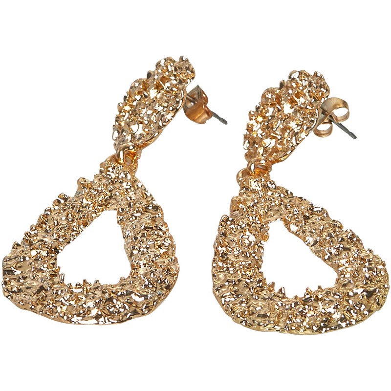 Vila Womens Camilla Earrings Gold