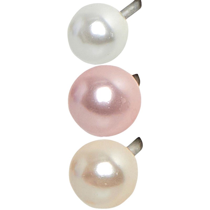 Vila Womens Cameron Stud Earring Set Silver