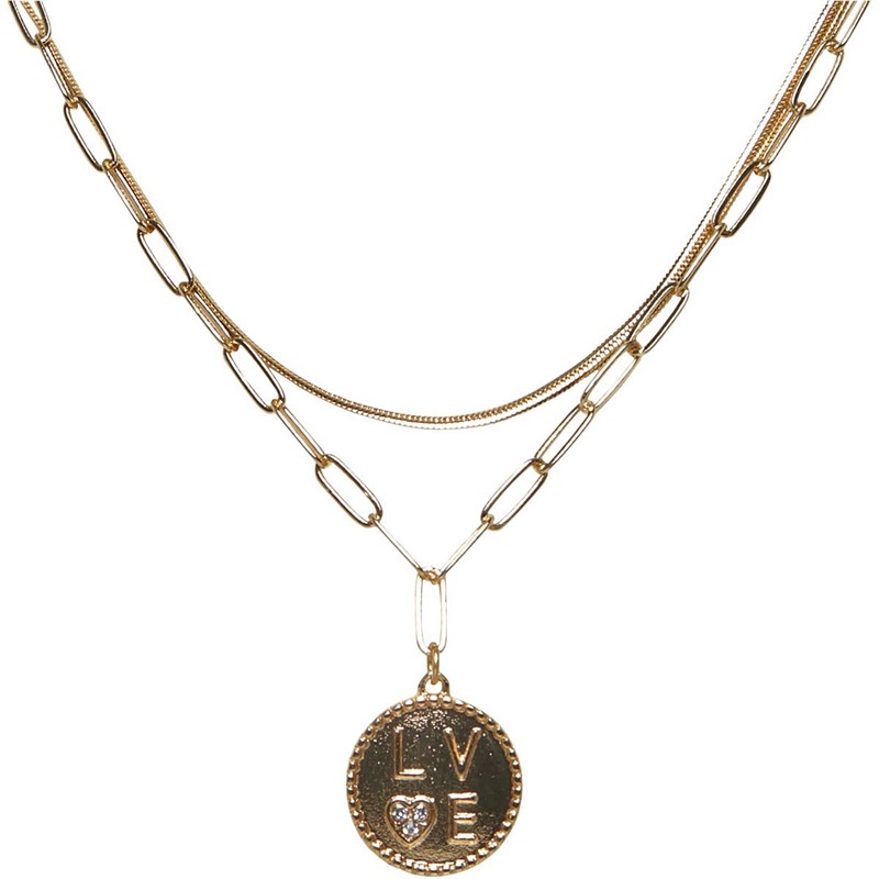 Vila Womens Catalina Necklace Gold