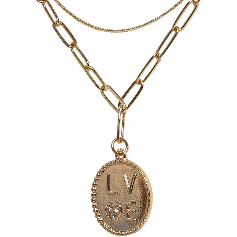 Vila Womens Catalina Necklace Gold