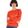 Vila Womens Pia Long Sleeve Sweatshirt Tigerlily