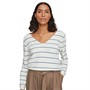 Vila Pulls Chao Femme Blanc
