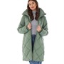 Vila Damen Daya gesteppte Jacke Lorbeerkranz