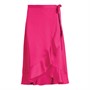 Vila Dame Ellette Wrap Skjørt Pink Yarrow