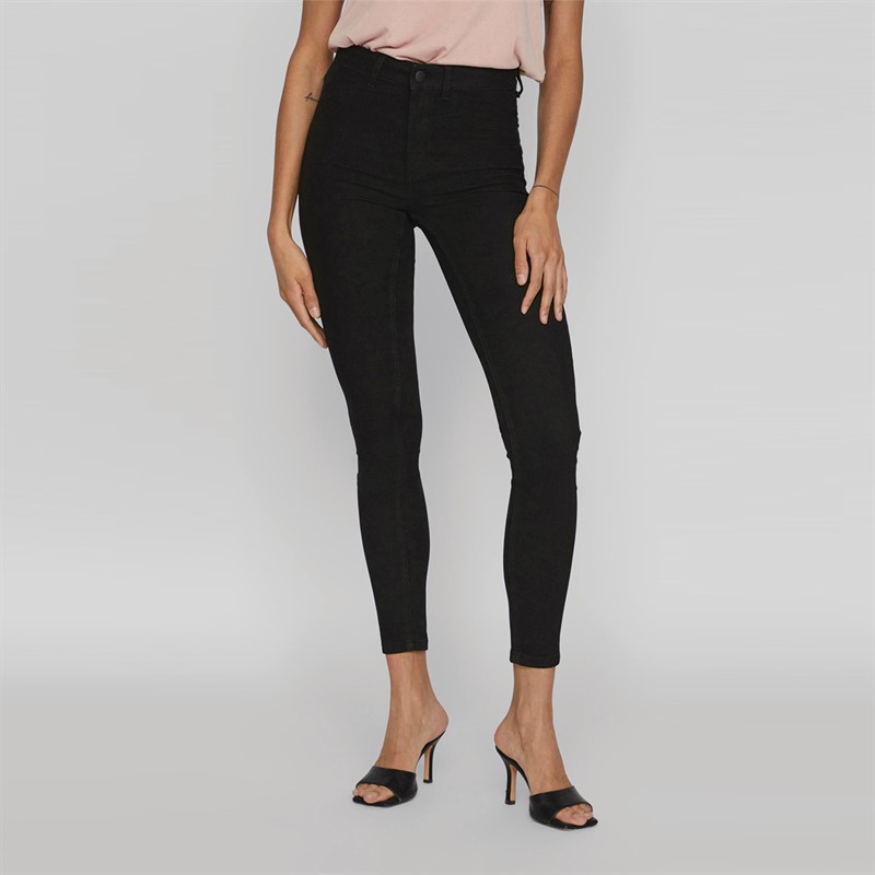 Vila Jeggings en denim Noir femme