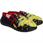 Pokemon Boys Garrison Slippers Black/Yellow/Red