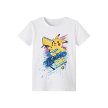 Pokemon Drenge Name It Joke T-shirts Hvid