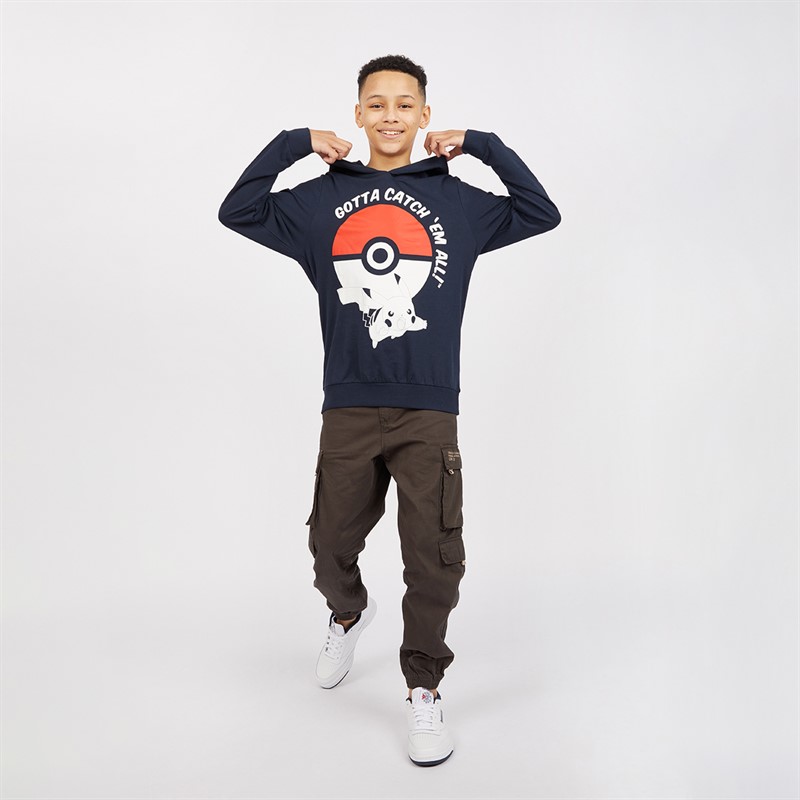 Pokemon Kids Robert Hoodie Dark Sapphire