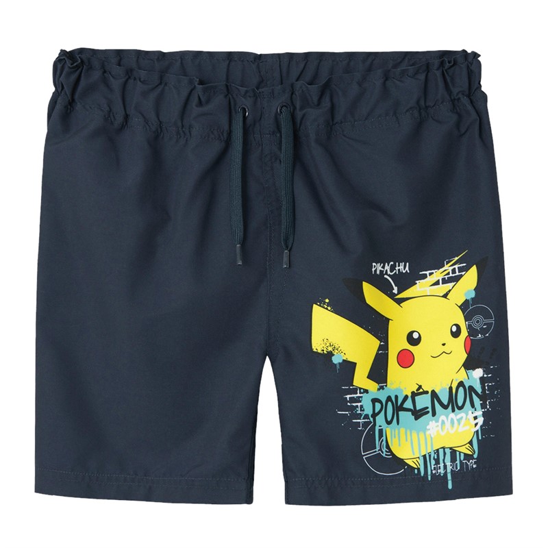 Pokemon Boys Reese Swim Shorts Dark Sapphire