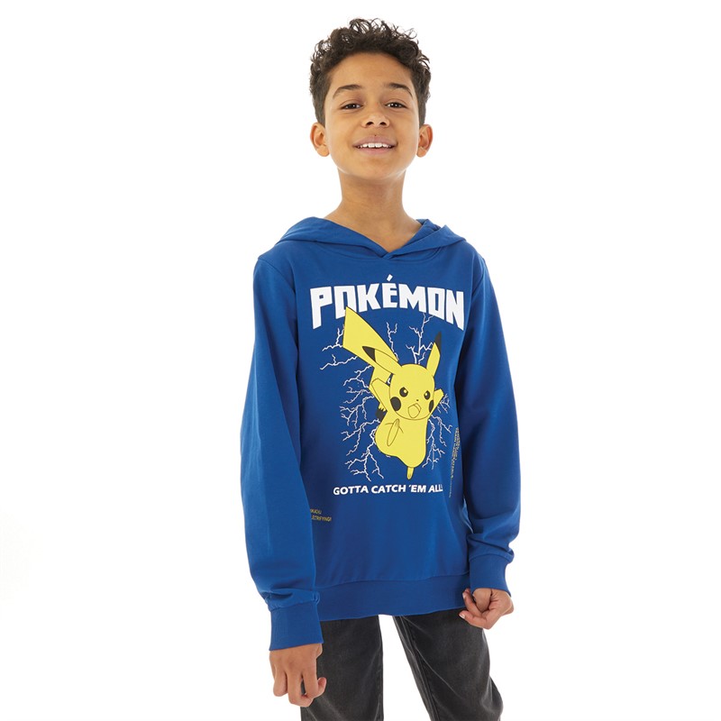 Pokemon Kids Rylee Hoodie True Blue