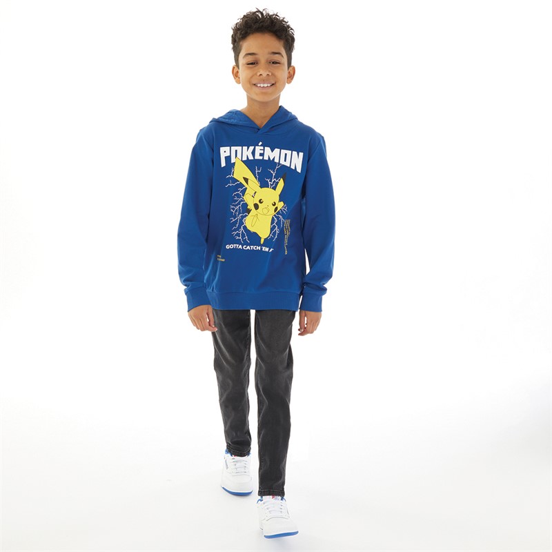 Pokemon Kids Rylee Hoodie True Blue