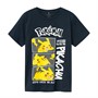 Pokemon T-shirt Garçon Maniander Bleu Saphir Foncé