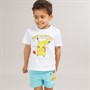 Pokemon Boys T-Shirt And Shorts Co-Ord White