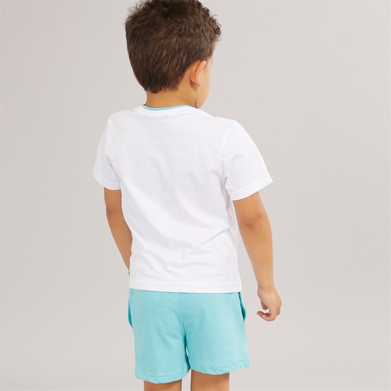 Pokemon Boys T-Shirt And Shorts Co-Ord White