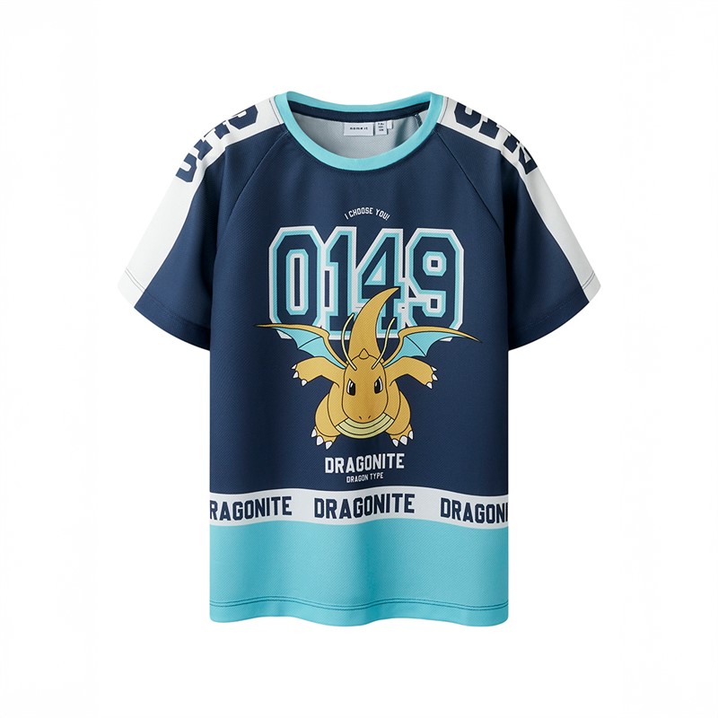 Pokemon Junge Sal T Shirt Insignia Blau