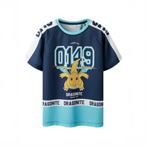 Pokemon Jongens Sal T-Shirt Insignia Blauw