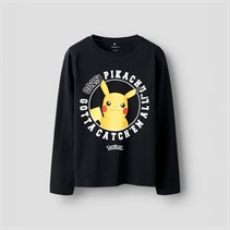 Pokemon Boys Vorsic Long Sleeve T-Shirt Black