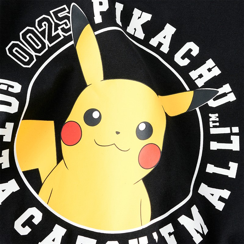 Pokemon Boys Vorsic Long Sleeve T-Shirt Black