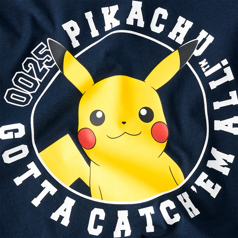 Pokemon Boys Vorsic Long Sleeve T-Shirt Navy Blazer