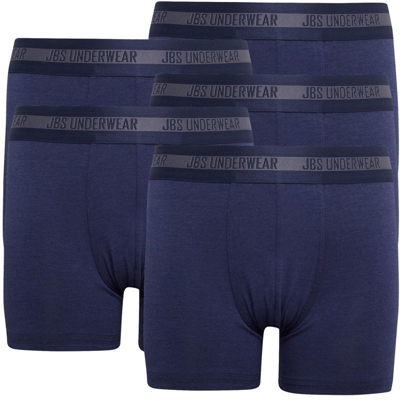 JBS Boxers Bambo Trunks Garçon Bleu Marine