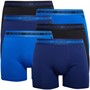 JBS Herre Six Pack Bamboo Trunks Boxer shorts Sort