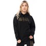Von Dutch Damskie V-Rose line Bluza z Kapturem Czarny