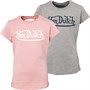 Von Dutch Junior Two Pack Delfia T-Shirts Multi