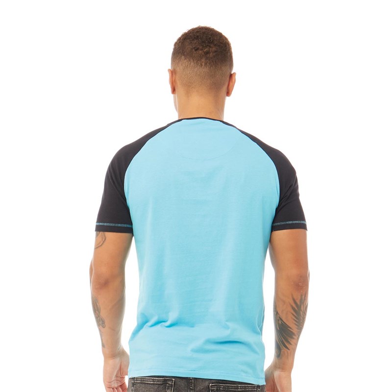 Von Dutch Tee-Shirt V-Kilo 2 Homme Bleu Vif