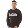 Von Dutch Męskie V-Capacity Sweter Czarny