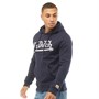 Von Dutch Męskie V-Resistance Bluza z Kapturem Granatowy