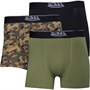 Von Dutch Boxer Telamine Trois Pack Homme Noir