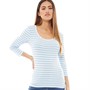 Vero Moda Damen Sailor Tops Mehrfarbige Streifen