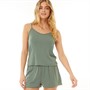 Vero Moda Womens Gemma Singlet And Shorts Set Laurel Wreath