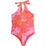 Vero Moda Womens Anita Curve Swimsuit Pink Yarrow