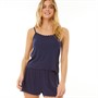 Vero Moda Womens Gemma Singlet And Shorts Set Navy Blazer