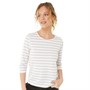 Vero Moda Womens Olo Long Sleeve T-Shirt Cloud Dancer