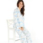 Vero Moda Womens Winnie Nightwear Set Blue Bell AOP