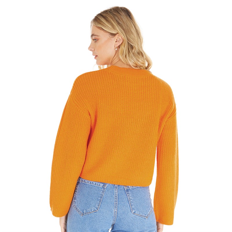 Vero Moda Womens Sayla Blouse Orange Pepper