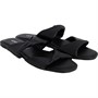 Vero Moda Womens Bubble Leather Sandals Black