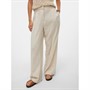 Vero Moda Womens Linn Trousers Oatmeal