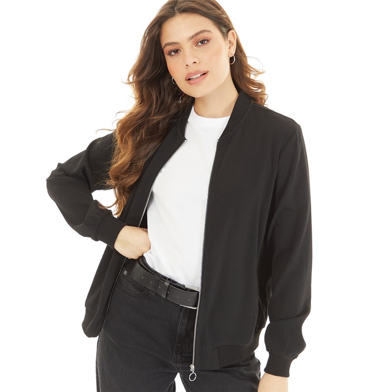 Vero Moda Womens Bomber Jacket Black