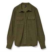 Vero Moda Womens Vilja Corduroy Shirt Olive Night