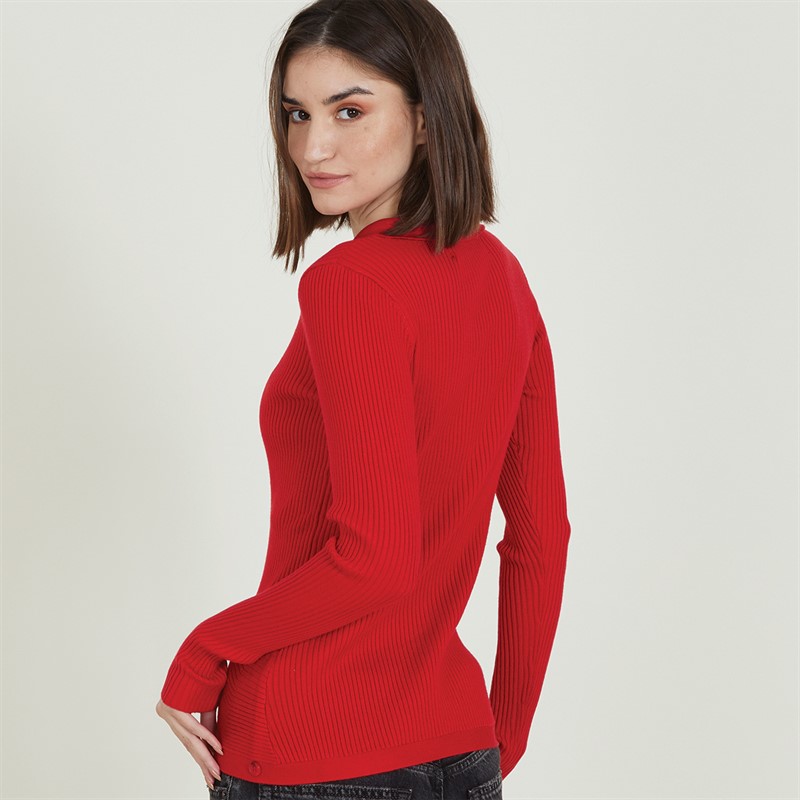 Vero Moda Damen Willow Cardigan Salsa