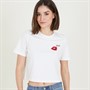 Vero Moda T-Shirt Melena Schneeweiß Damen