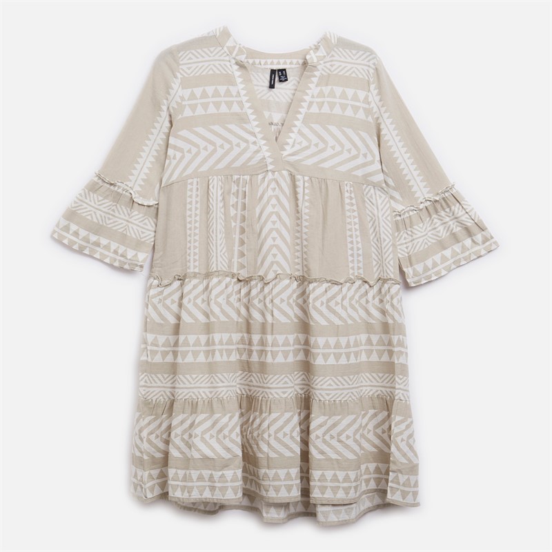 Vero Moda Tunique Femme Dicthe Silver Lining Ibiza Snow White - Taille 38