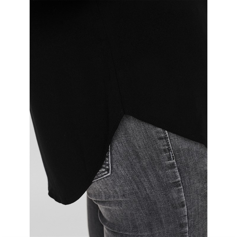 Vero Moda Dames Becca Effen Korte Mouw T-Shirt Zwart