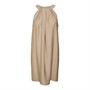 Vero Moda Dame Evalina Halterneck Mini Kjole Sølv Mink